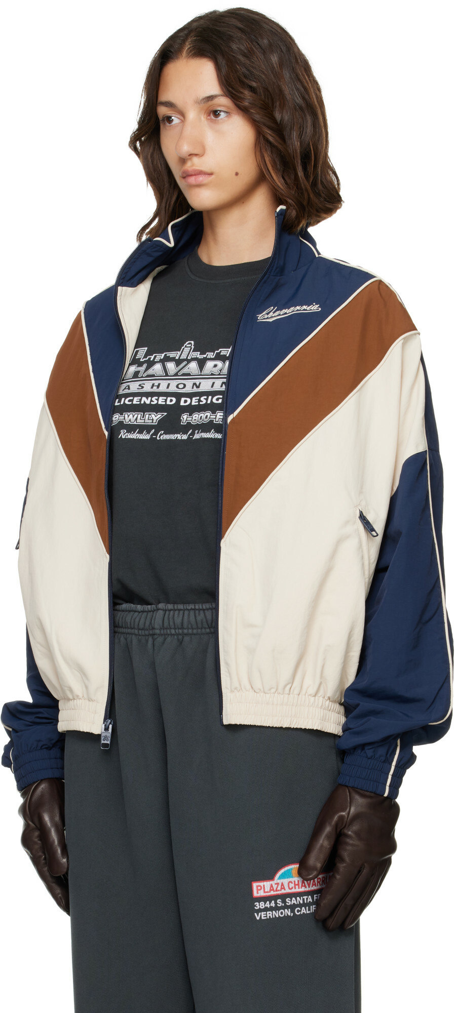 WILLY CHAVARRIA Multicolor 'Bad Boy' Track Jacket