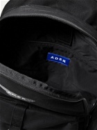 Ader Error - BP02 Distressed Logo-Print Cotton-Twill Backpack