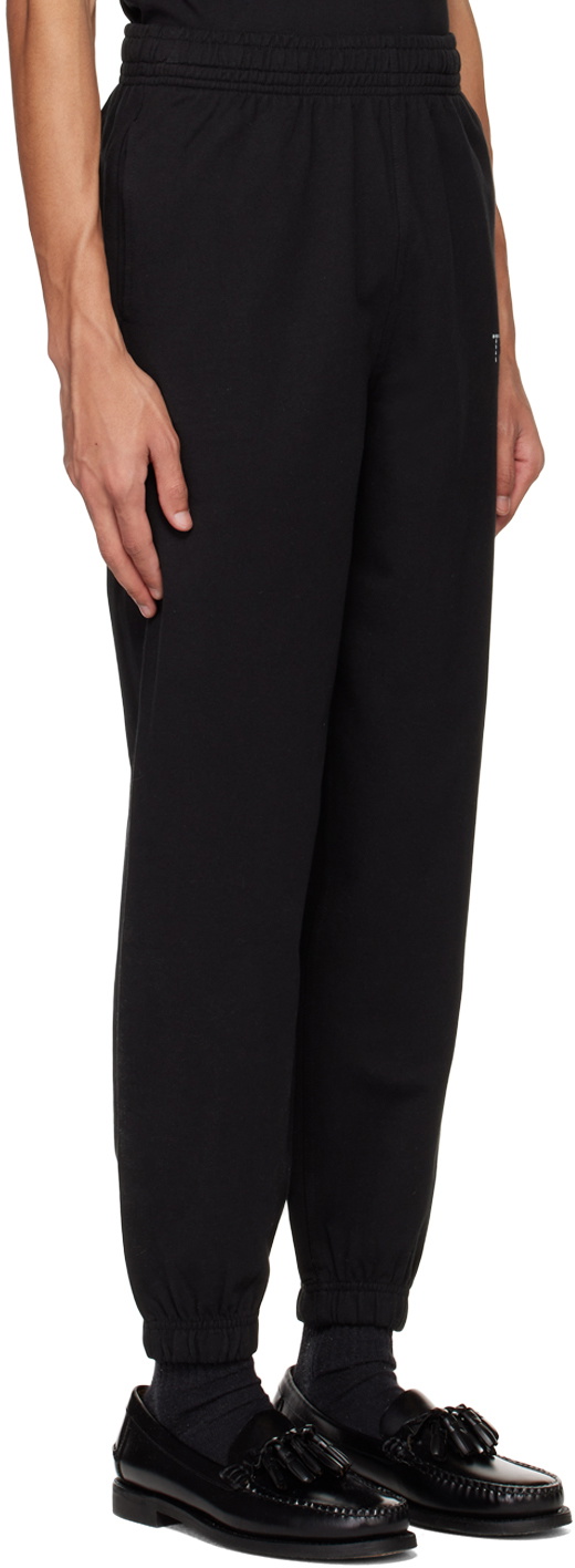 TSAU Black Printed Lounge Pants