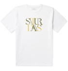 Saturdays NYC - Logo-Print Cotton-Jersey T-Shirt - White