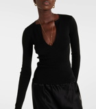 Max Mara Urlo silk and cashmere top