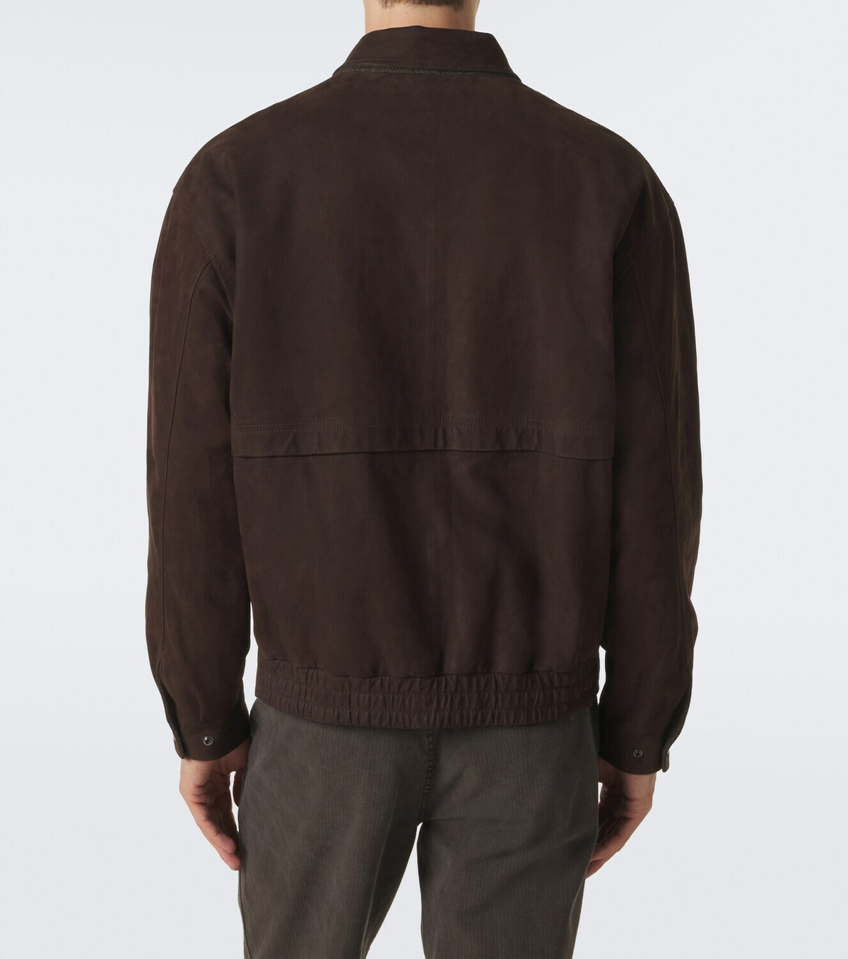 The Row Vana reversible leather blouson jacket