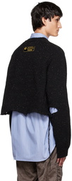 Doublet Black Magnet Attached Sweater