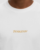 Pendleton Harding Tee White Shortsleeves