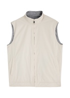 Aurélien Resort Reversible Shell Gilet Cream