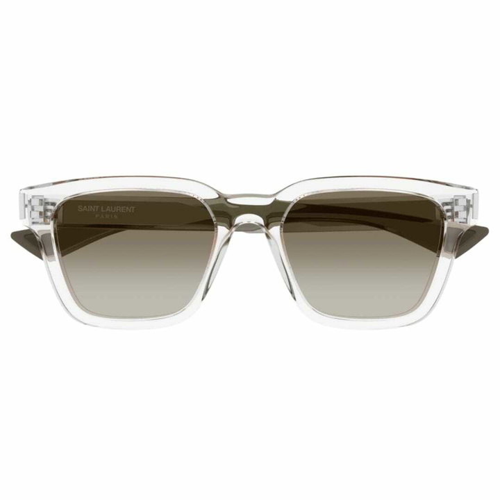 Photo: Saint Laurent Eyewear Sl 790005 Crystal Crystal Green