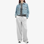 Calvin Klein Women's Cropped 90S Denim Jacket in Denim Light