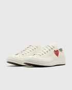 Comme des Garçons Play X CONVERSE Chuck Taylor'70 Small Red Heart Low Top Beige Mens Lowtop