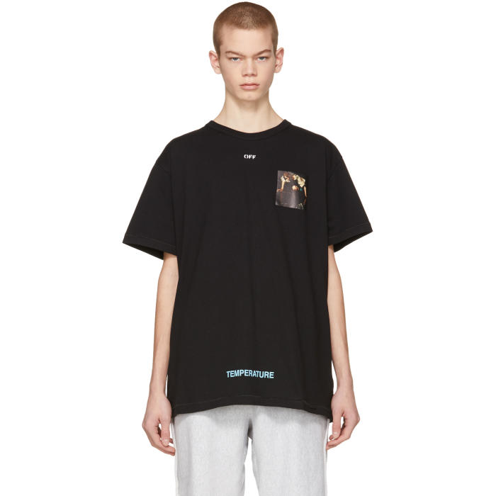 Photo: Off-White Black Mini Caravaggio T-Shirt