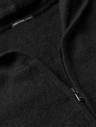 James Perse - Cashmere Zip-Up Hoodie - Black