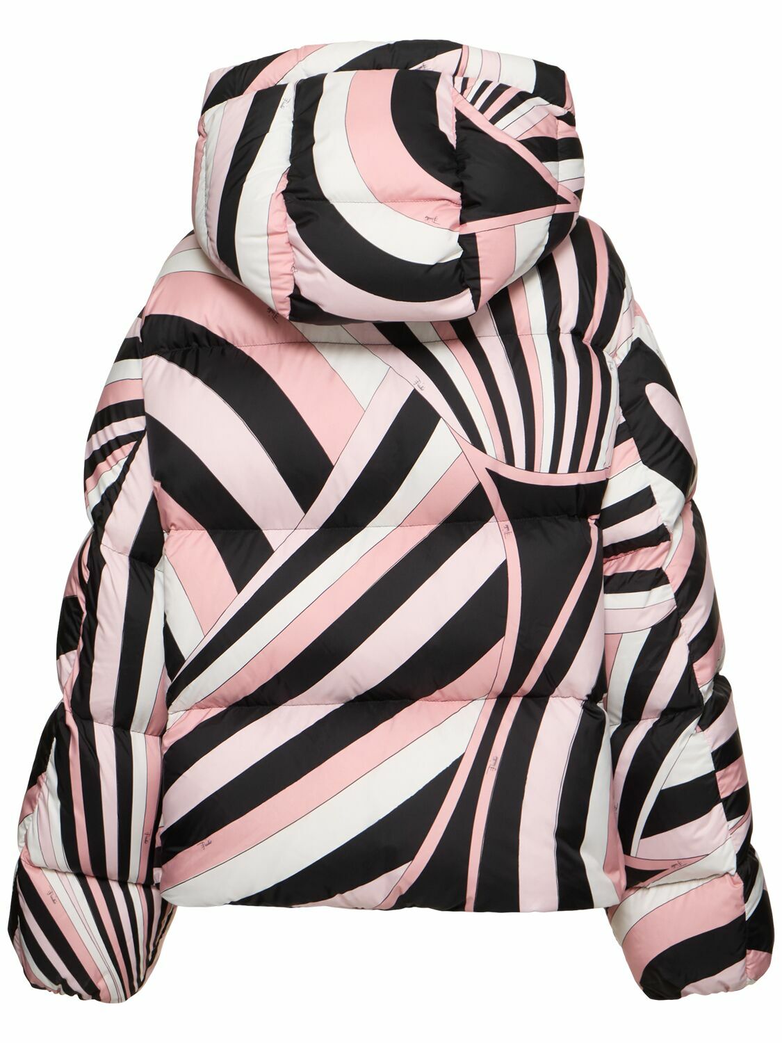 PUCCI Printed Nylon Down Jacket Emilio Pucci