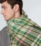Acne Studios Fringed checked scarf