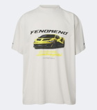 Balenciaga Oversized printed cotton jersey T-shirt