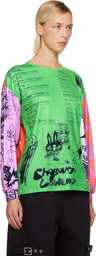 Chopova Lowena Multicolor Poster Oversized Jersey T-shirt