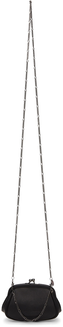 Yohji Yamamoto Leather 'discord' Kiss-Lock Shoulder Bag Yohji Yamamoto