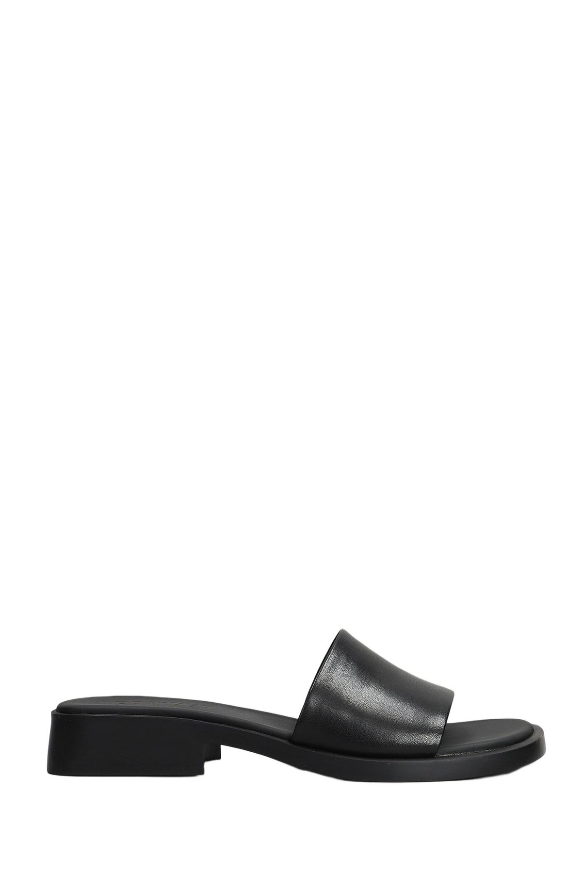 Camper Dana Flats In Black Leather