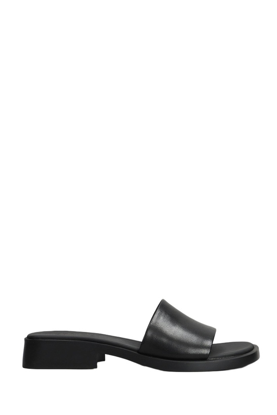 Photo: Camper Dana Flats In Black Leather