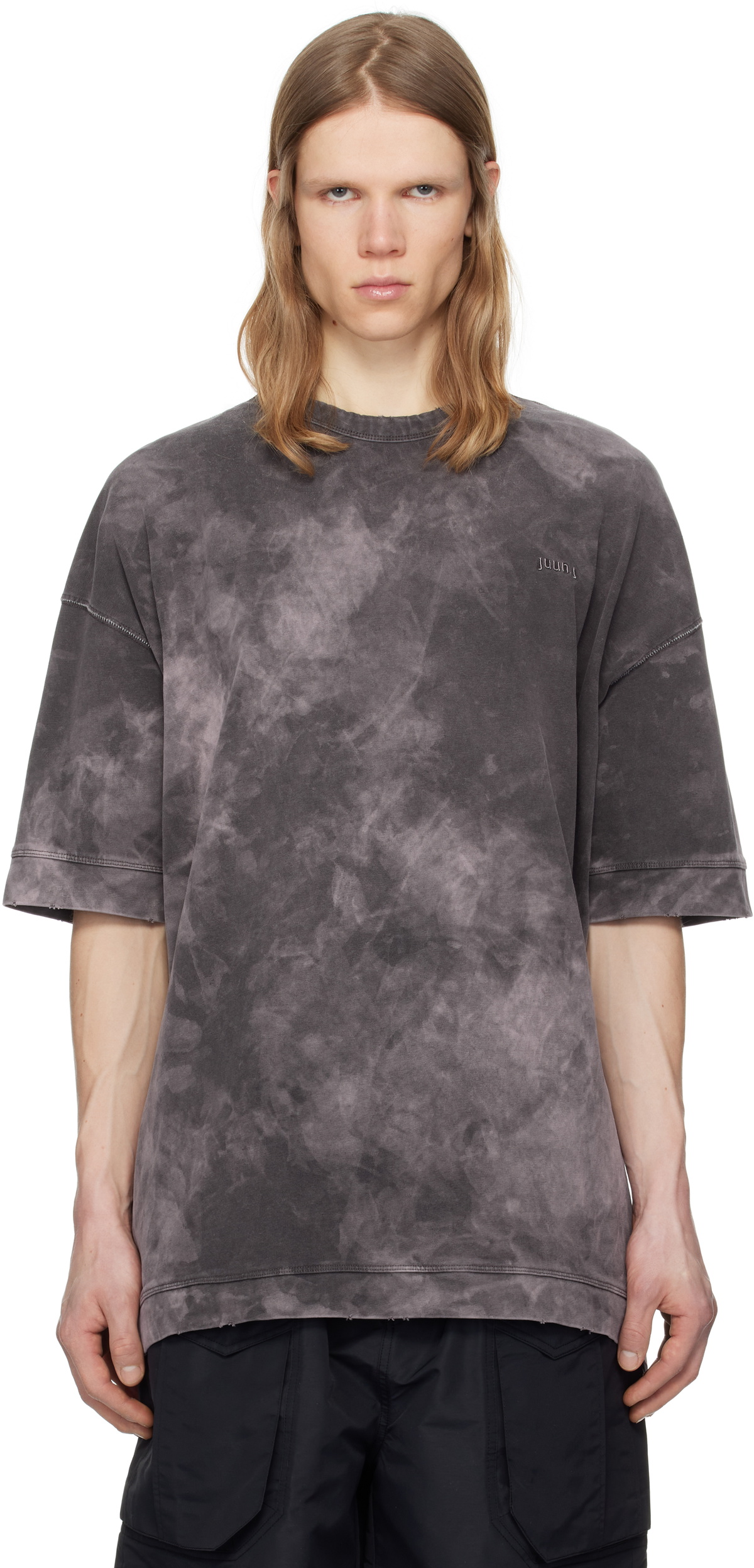 Juun.J Brown Charles Wilkin Edition Graphic T-Shirt Juun.J
