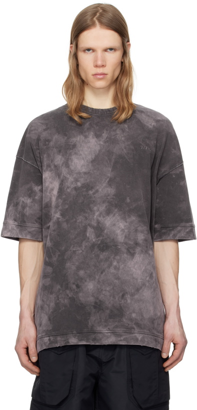 Photo: Juun.J Purple New Dyeing Over Fit T-shirt