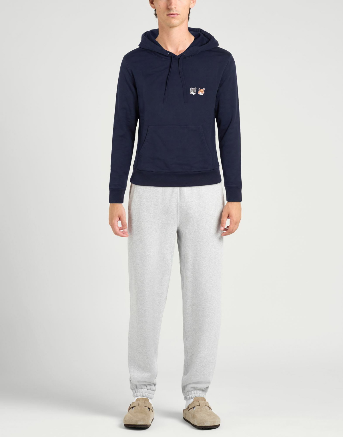 Maison Kitsuné Mens Sweatshirt in Navy