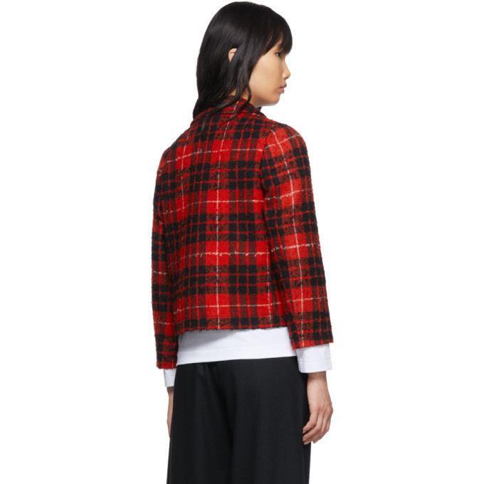 B*o様 tricot COMME des GARCONS 赤黒チェック スカー B*o様 tricot COMME des GARCONS 赤黒チェック スカー B*o様 tricot