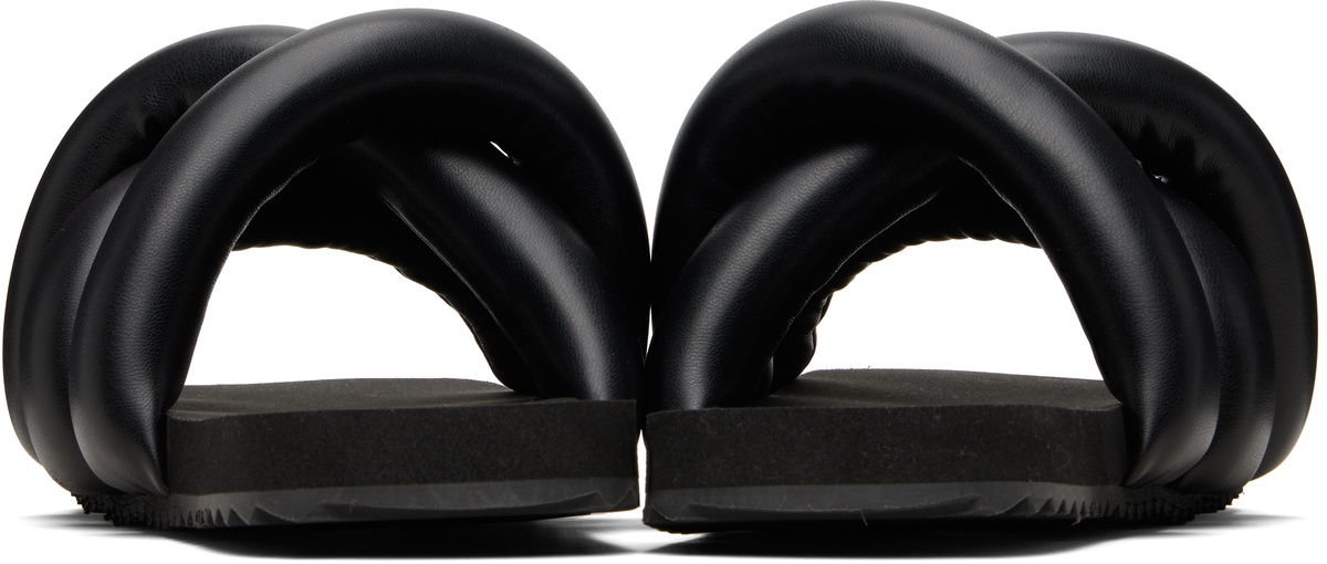 YUME YUME Black Tyre Slide Sandals