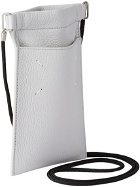 Maison Margiela SSENSE Exclusive Grey Phone Shoulder Bag