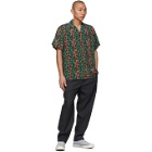 WACKO MARIA Green Hawaiian Type-6 Short Sleeve Shirt