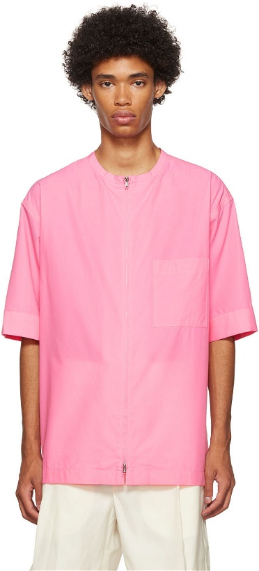 Photo: 3.1 Phillip Lim Pink Zip Shirt