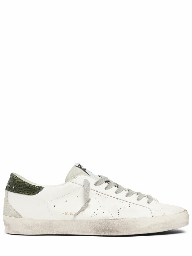 Photo: GOLDEN GOOSE - Super-star Perforated Sneakers