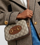Gucci Gucci Horsebit 1955 Small canvas crossbody bag