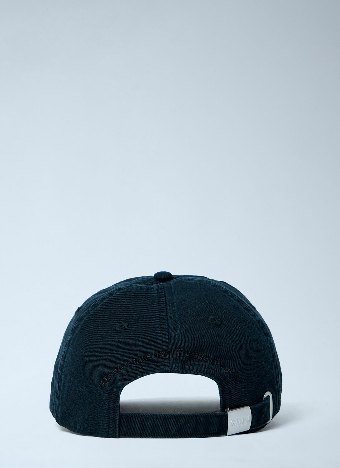GANNI Logo Motif Baseball Cap
