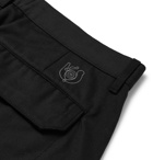 Loewe - Eye/LOEWE/Nature Wide-Leg Cotton-Twill Cargo Shorts - Black