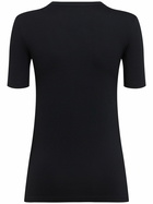 ANNAGRETA Daisy Stretch Cotton Jersey T-shirt
