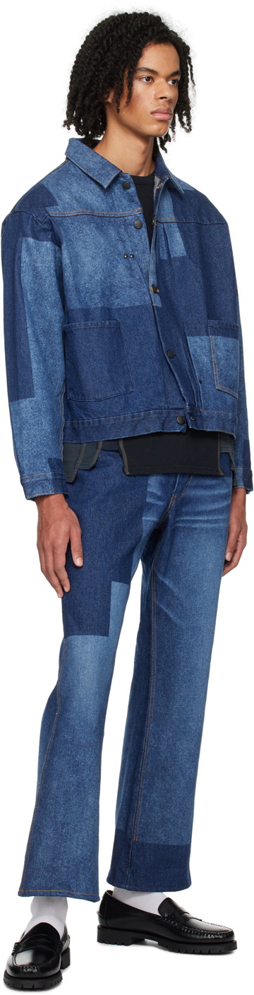 NEEDLES Indigo M.W. Denim Jacket Needles