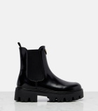 Prada 50 leather platform Chelsea boots