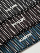 Missoni - Three-Pack Striped Cotton-Blend Socks - Multi