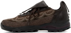 Kiko Kostadinov Brown Chalice Lace Up Sneakers