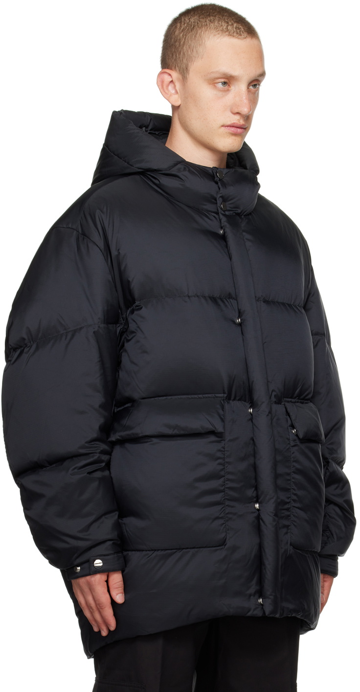 Wooyoungmi Black Quilted Down Jacket Wooyoungmi