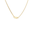 Miansai x Gab Bois Sim Card Pendant Necklace in Gold