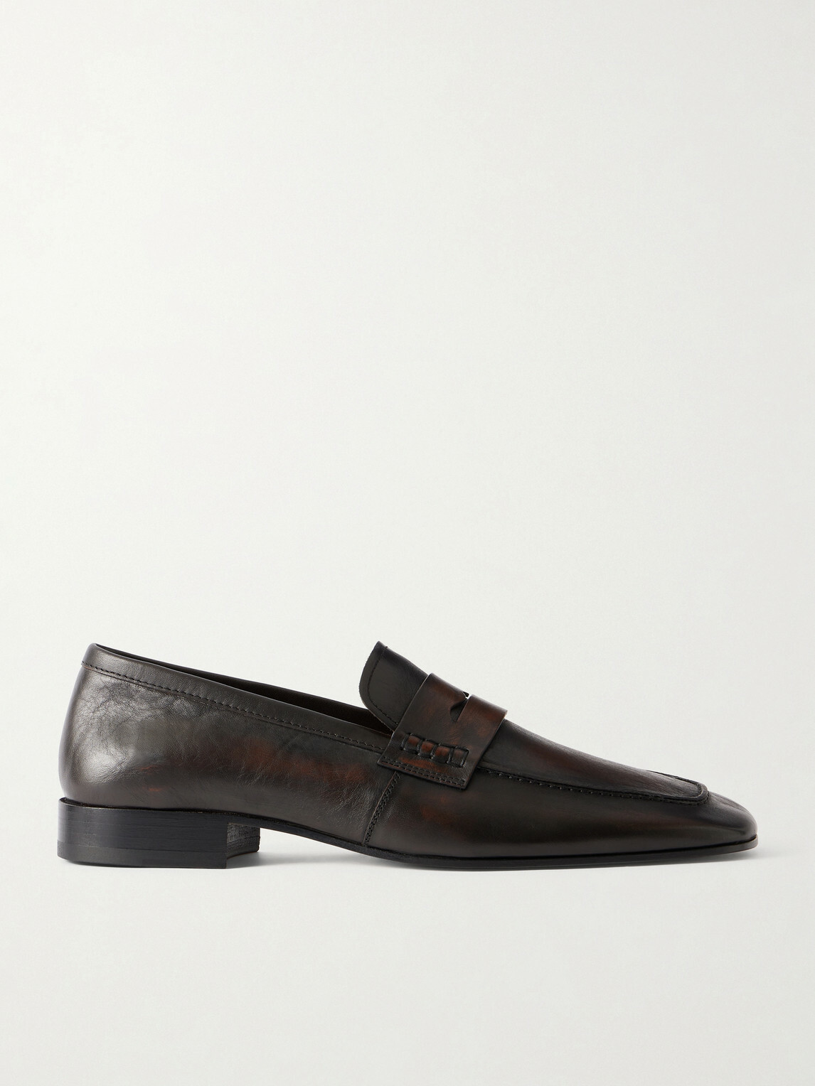 Dries Van Noten - Leather Loafers - Brown