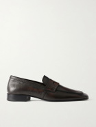 Dries Van Noten - Leather Loafers - Brown