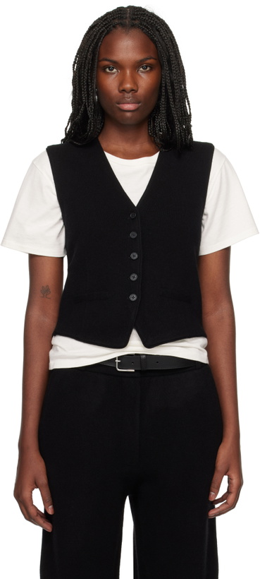 Photo: Guest in Residence Black Tailored Vest