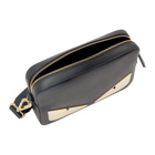 Fendi Black and Gold Bag Bugs Pouch