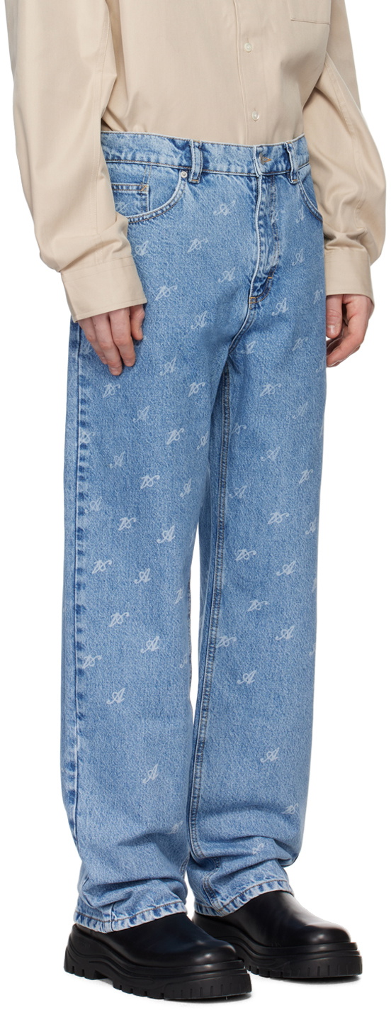 Axel Arigato Blue Signature Zine Jeans Axel Arigato