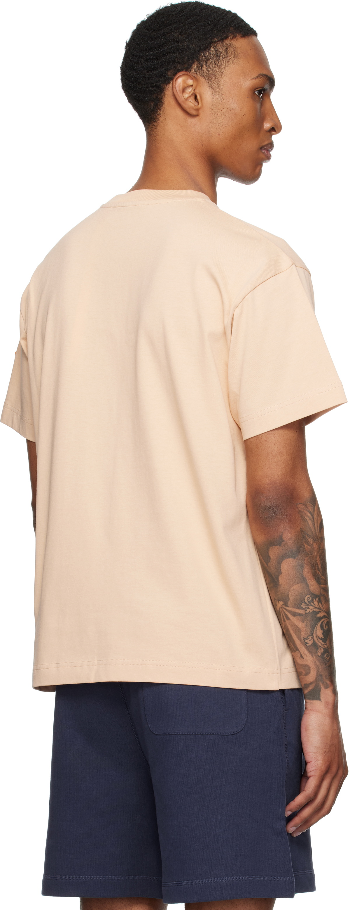 Moncler Genius Moncler x Gilga Farm Orange Short Sleeve T-shirt