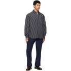 Marni Black Striped Shirt