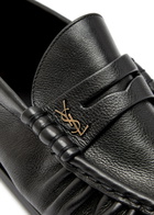 Saint Laurent Le Loafer 15 Leather Loafers Black