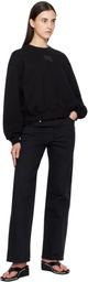 alexanderwang.t Black Puff Logo Sweatshirt