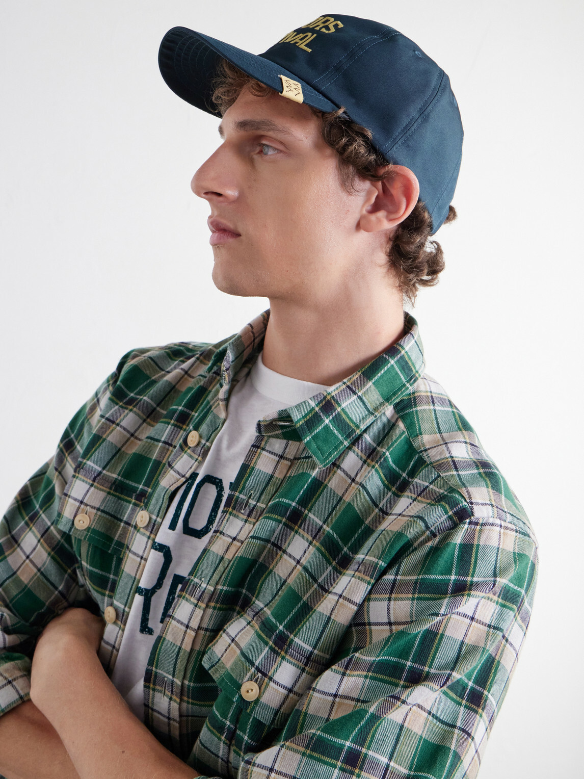 Visvim - Excelsior Wool and Silk-Blend Twill Cap - Green
